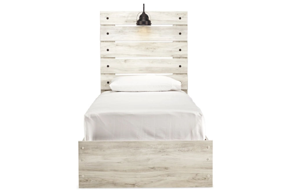 Signature Design by Ashley Cambeck Twin Panel Bed, Dresser and Nightstand-Whit